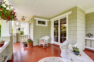 Home Design: Front To Back Porch